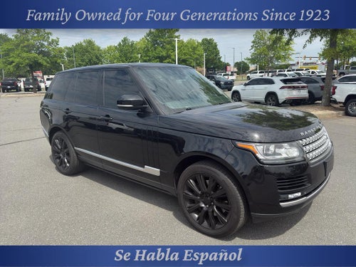 2015 Land Rover Range Rover Supercharged