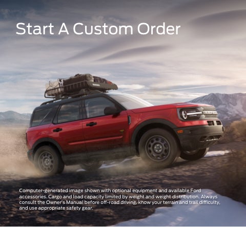 Start a custom order | Burns Ford of York in York SC